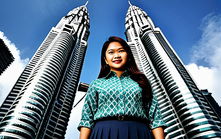 펀드투자상담사 고객 상담 사례 - Corporate Professional**

"A confident Malaysian businesswoman in a modest batik blouse and a tailor...