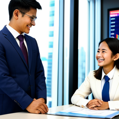 펀드투자상담사 고객 서비스 최적화 - **

A successful female financial advisor, fully clothed in a modest yet stylish business suit, cons...