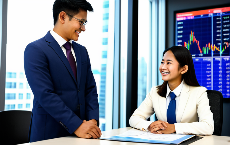 펀드투자상담사 고객 서비스 최적화 - **

A successful female financial advisor, fully clothed in a modest yet stylish business suit, cons...