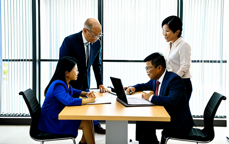 펀드투자상담사 고객 서비스 최적화 - **

A successful female financial advisor, fully clothed in a modest yet stylish business suit, cons...
