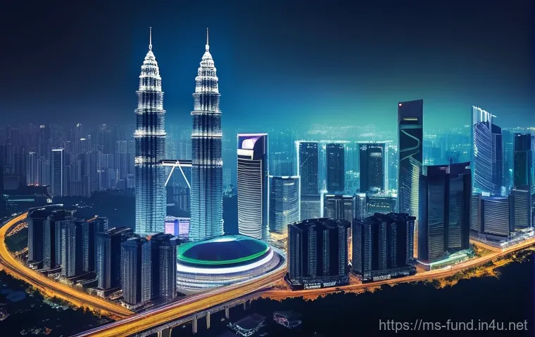 펀드투자상담사와 금융 데이터 분석 사례 - **Prompt 1: Modern Malaysian Financial Advisor and Client with Technology**
    "A professional Mala...