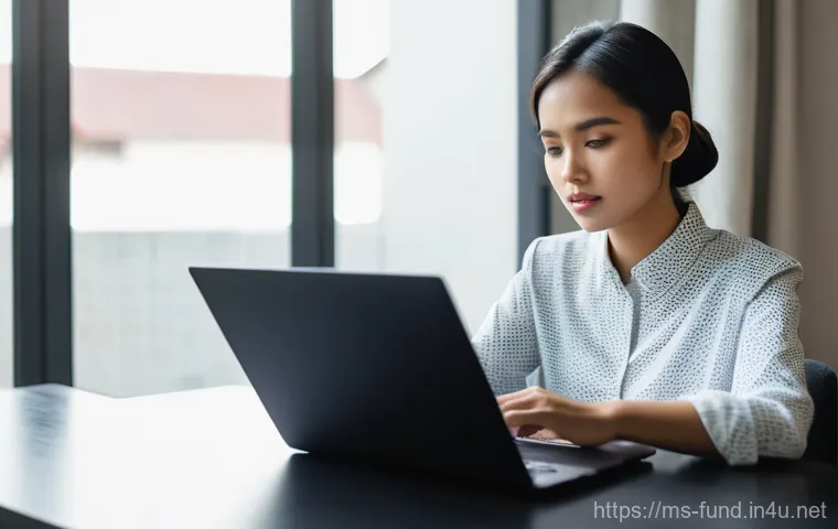 펀드투자상담사 취업 성공 스토리 - Image Prompt 1: The Aspiring Financial Advisor's Study**